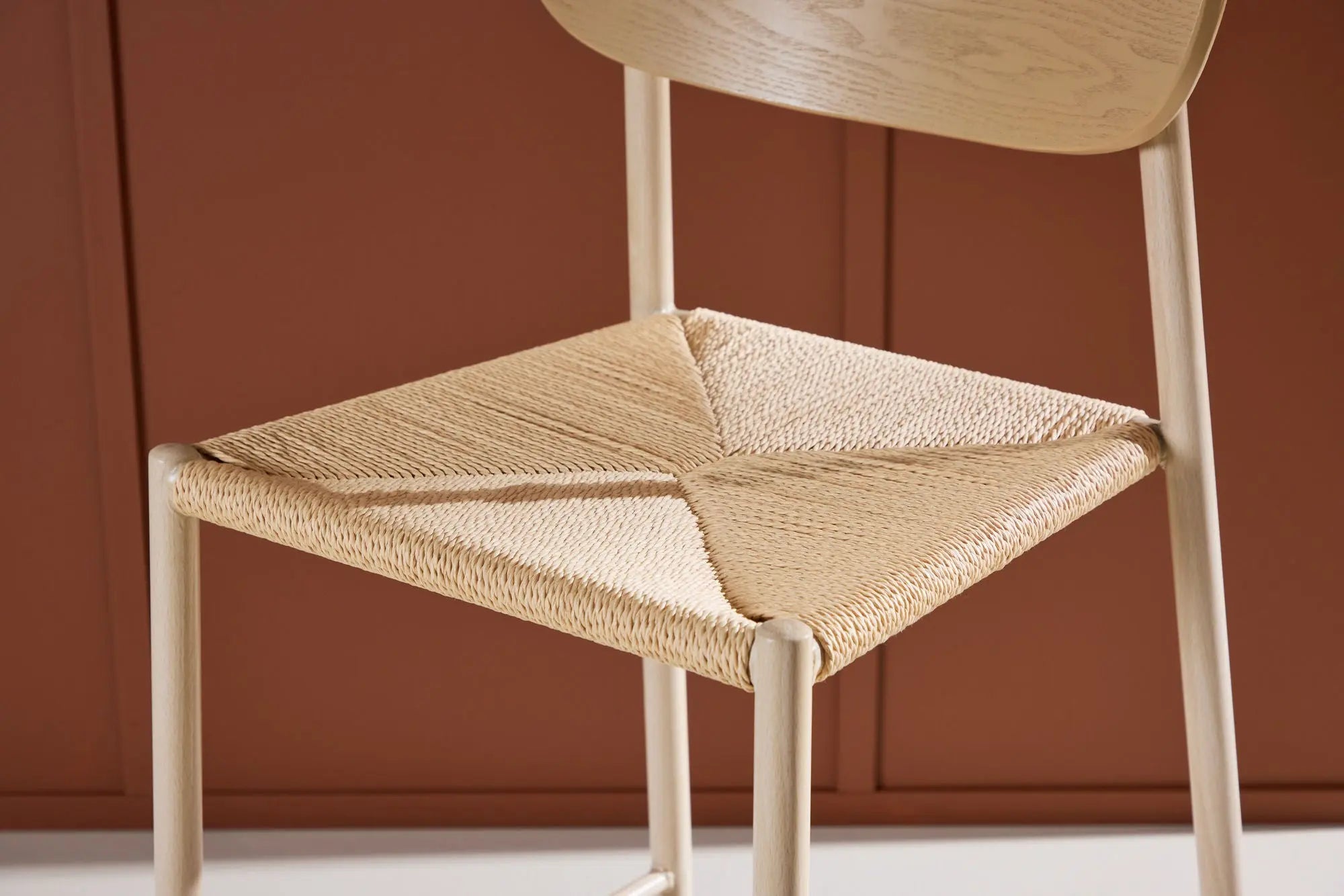Tabouret de bar Polly - 55 x 52 x 101 - Rotin