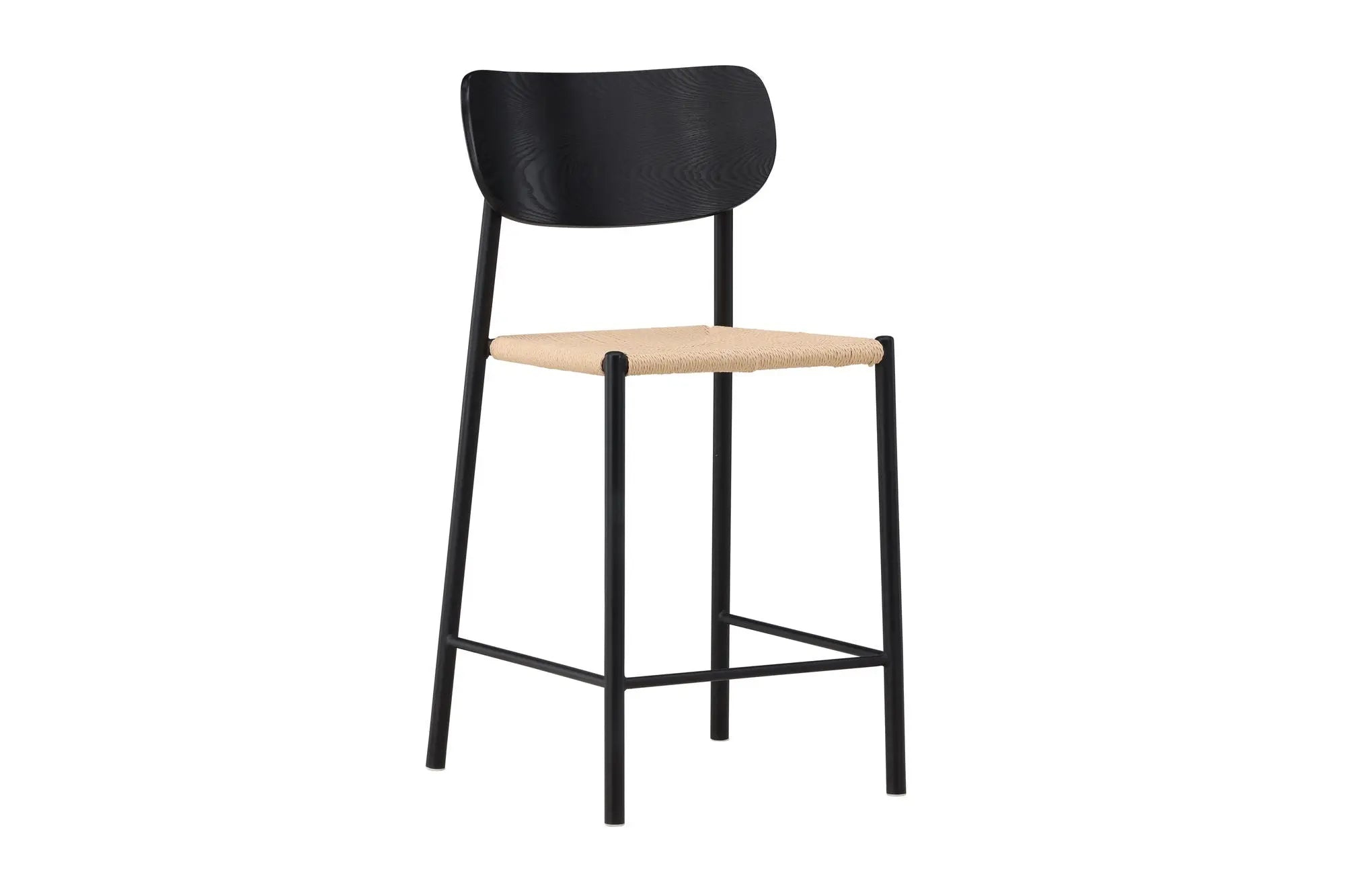Tabouret de bar Polly - 55 x 52 x 101 - Rotin