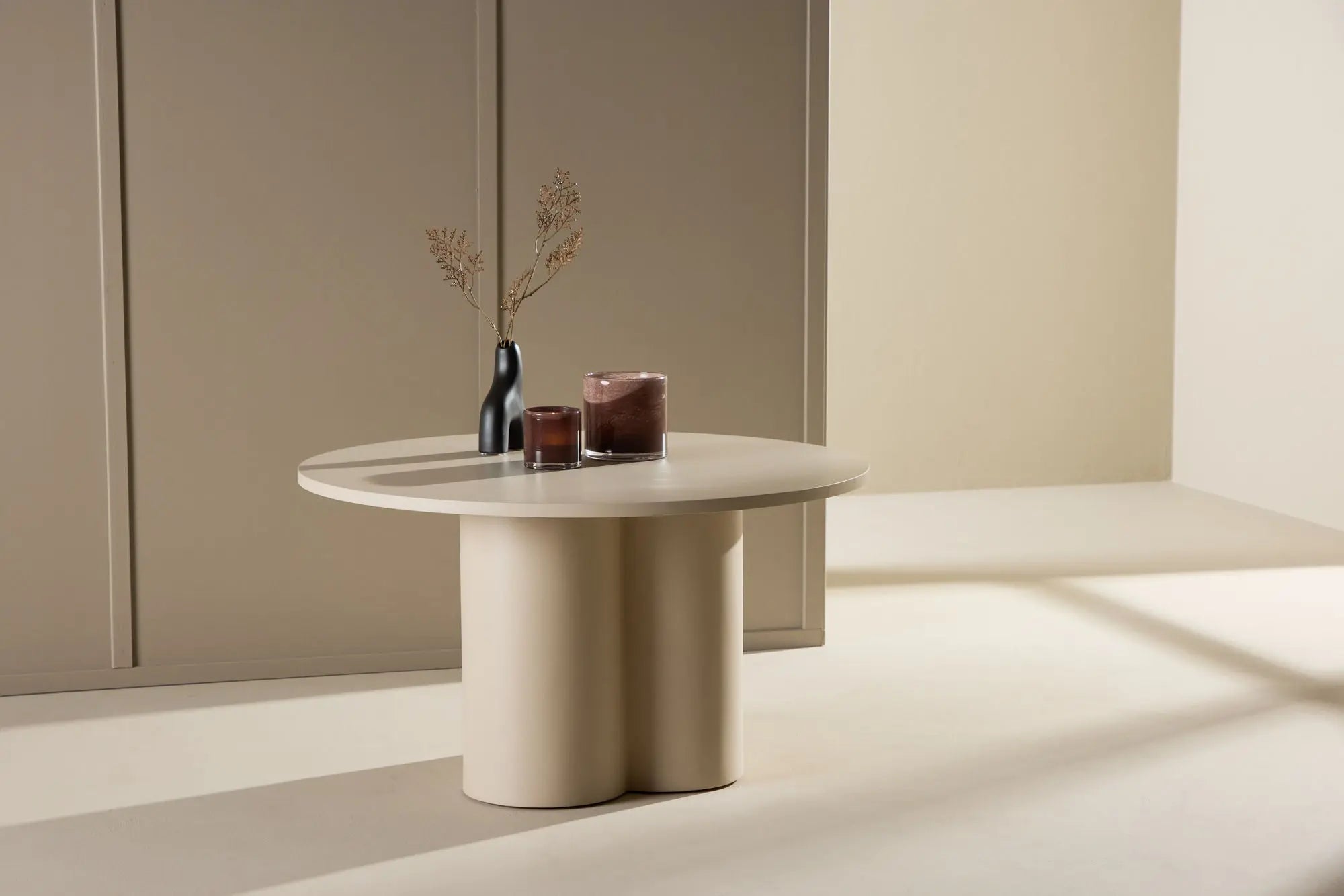 Table basse Olivia - ø80 - MDF