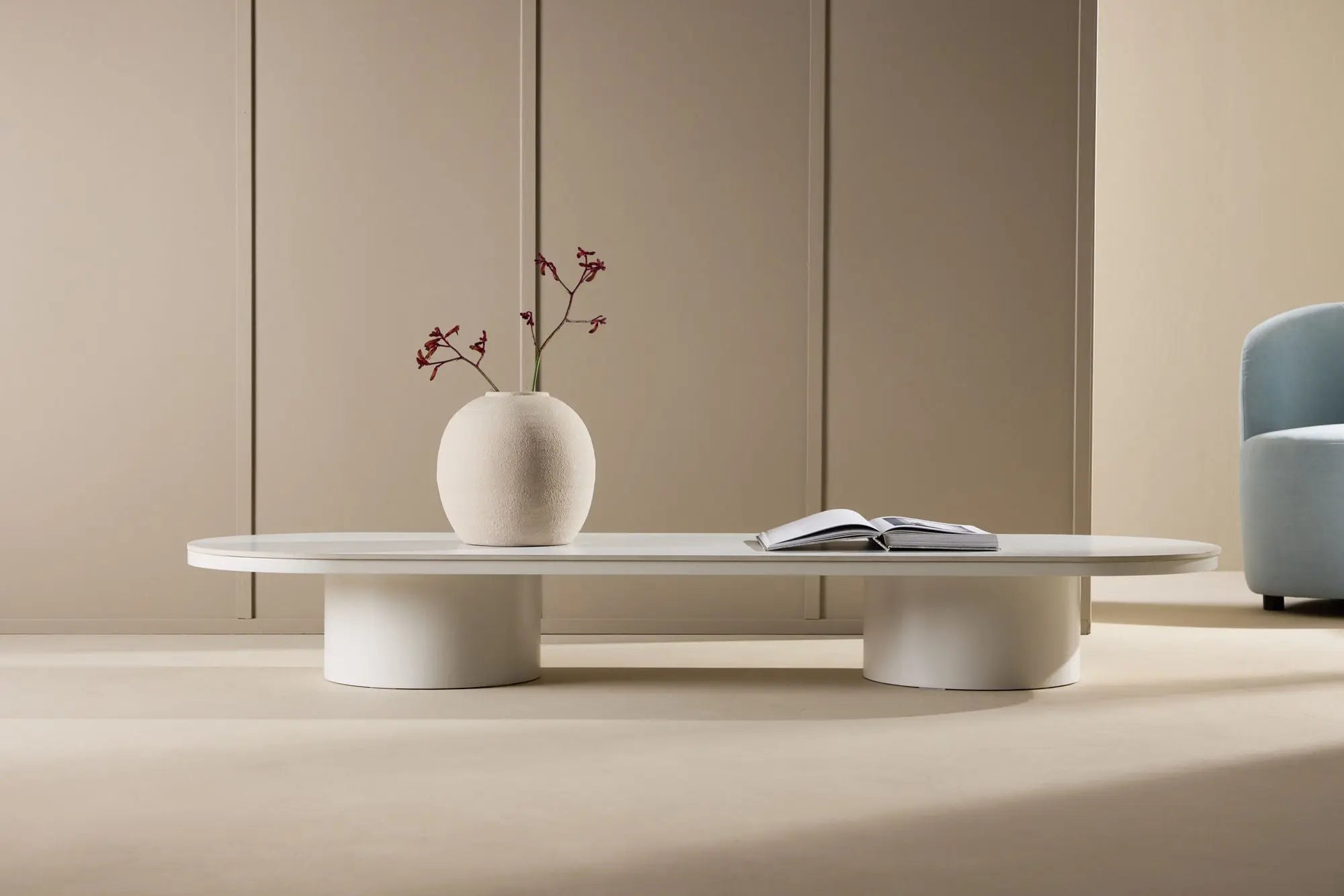 Table basse Narvik - 190 x 60 - MDF