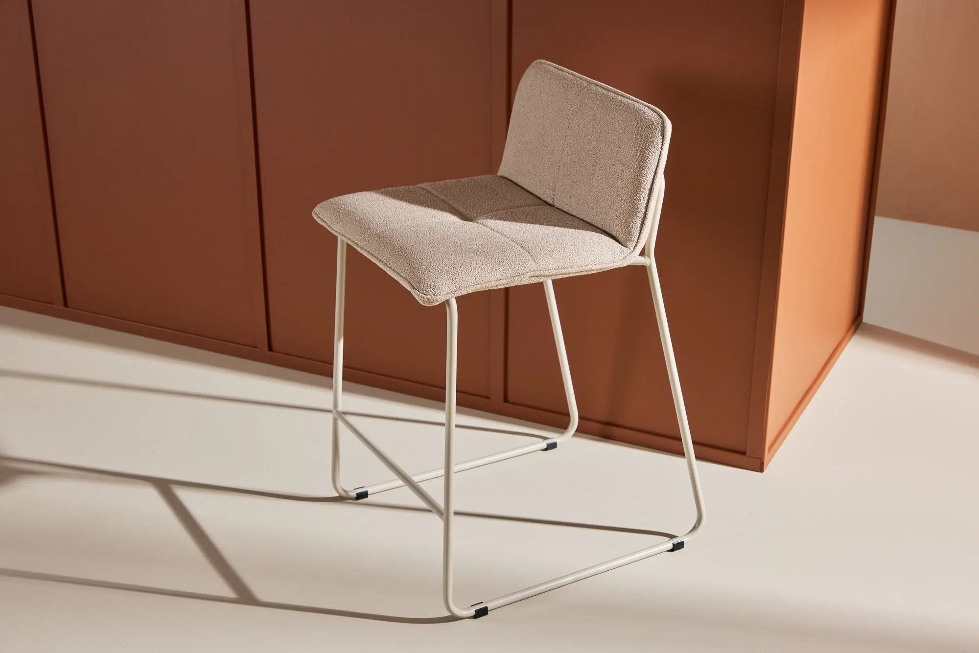 Lot de 2 tabourets de bar Bisbee - 50 x 41 x 85 - Loop