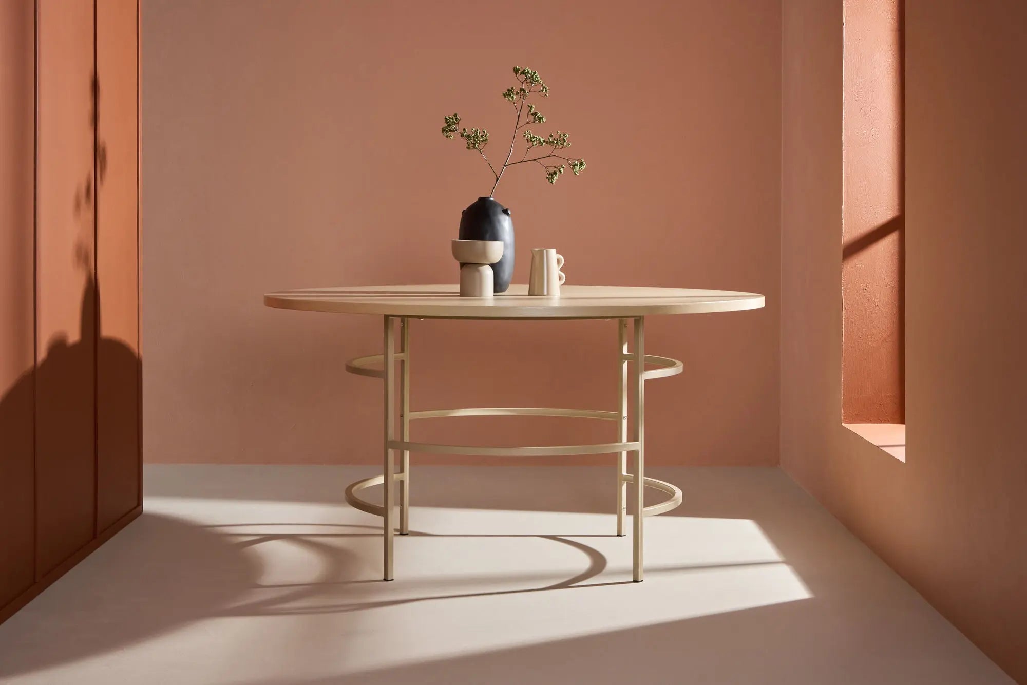 Table de salle à manger Copenhagen - ø140 - MDF