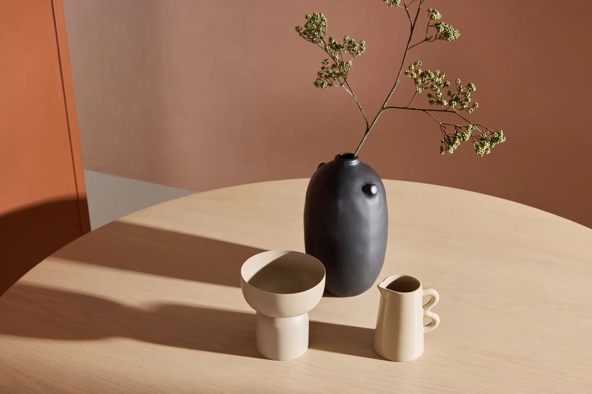 Table de salle à manger Copenhagen - ø140 - MDF