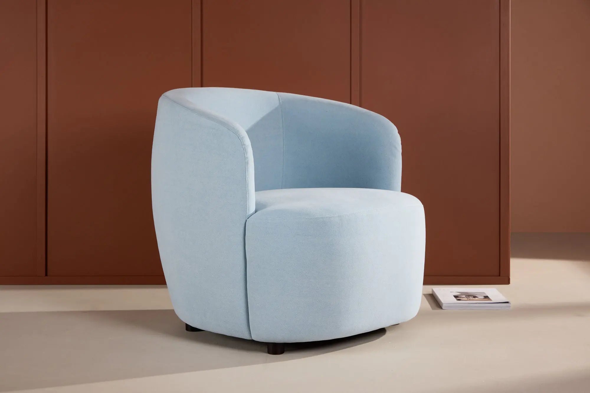 Fauteuil Bobbo - 79 x 85 x 77 - Polyester Lin