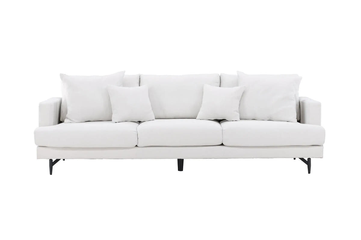 Canapé Sofia - 260 x 86 - Polyester Lin