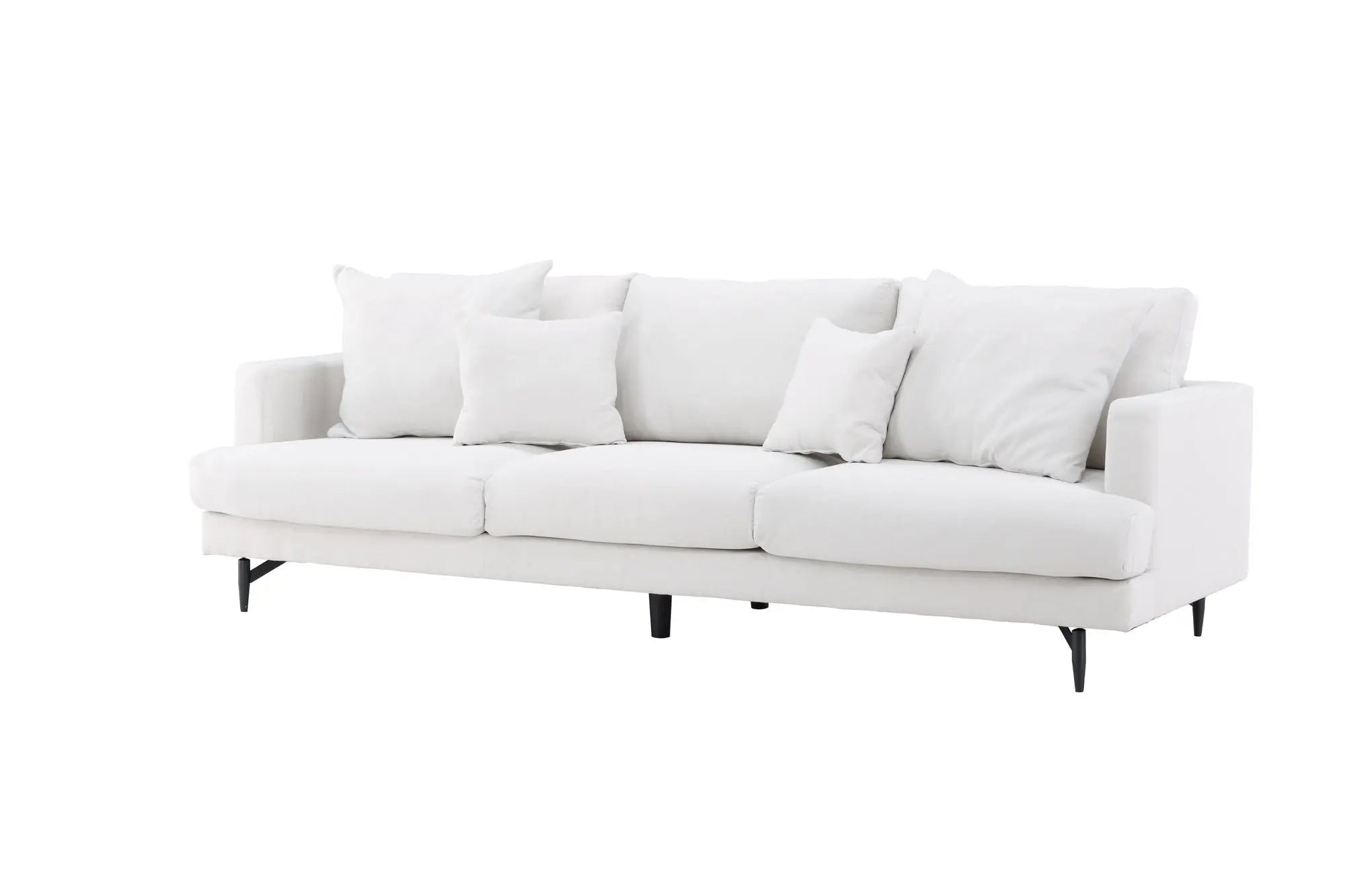 Canapé Sofia - 260 x 86 - Polyester Lin