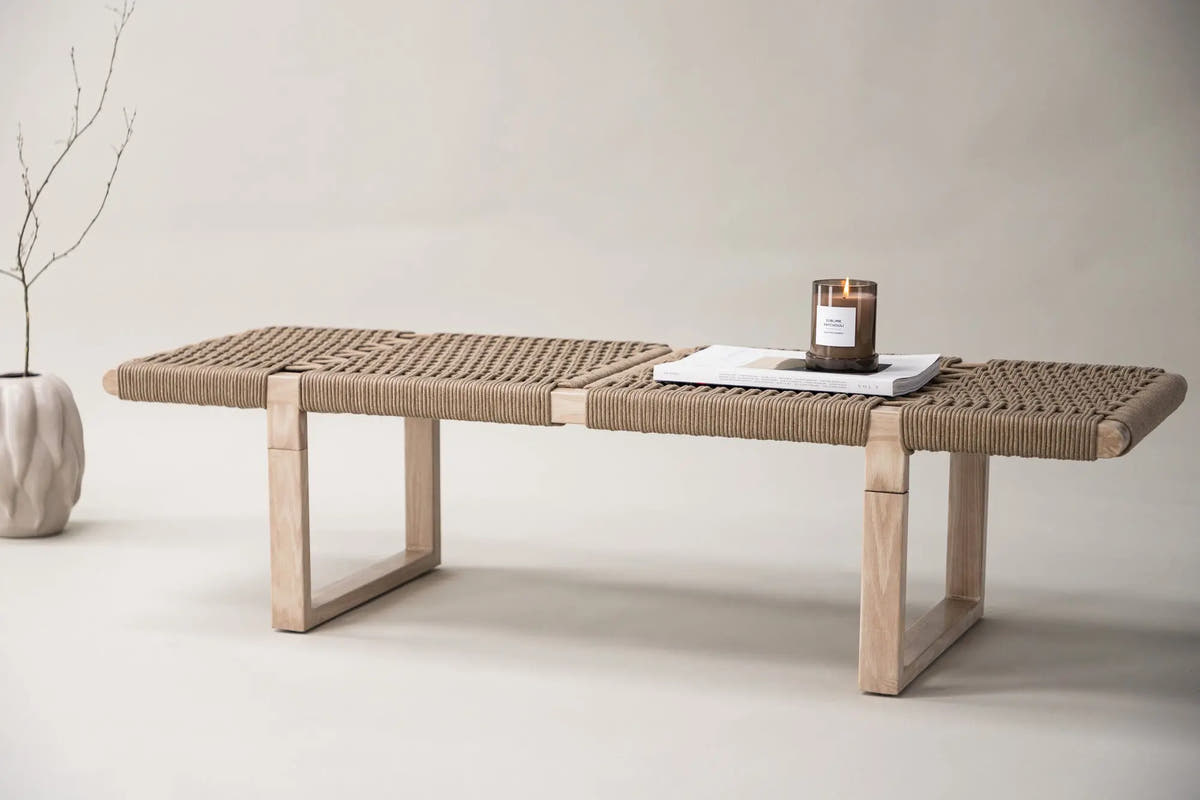 Bancs Ängön - 140 x 46 - Acier