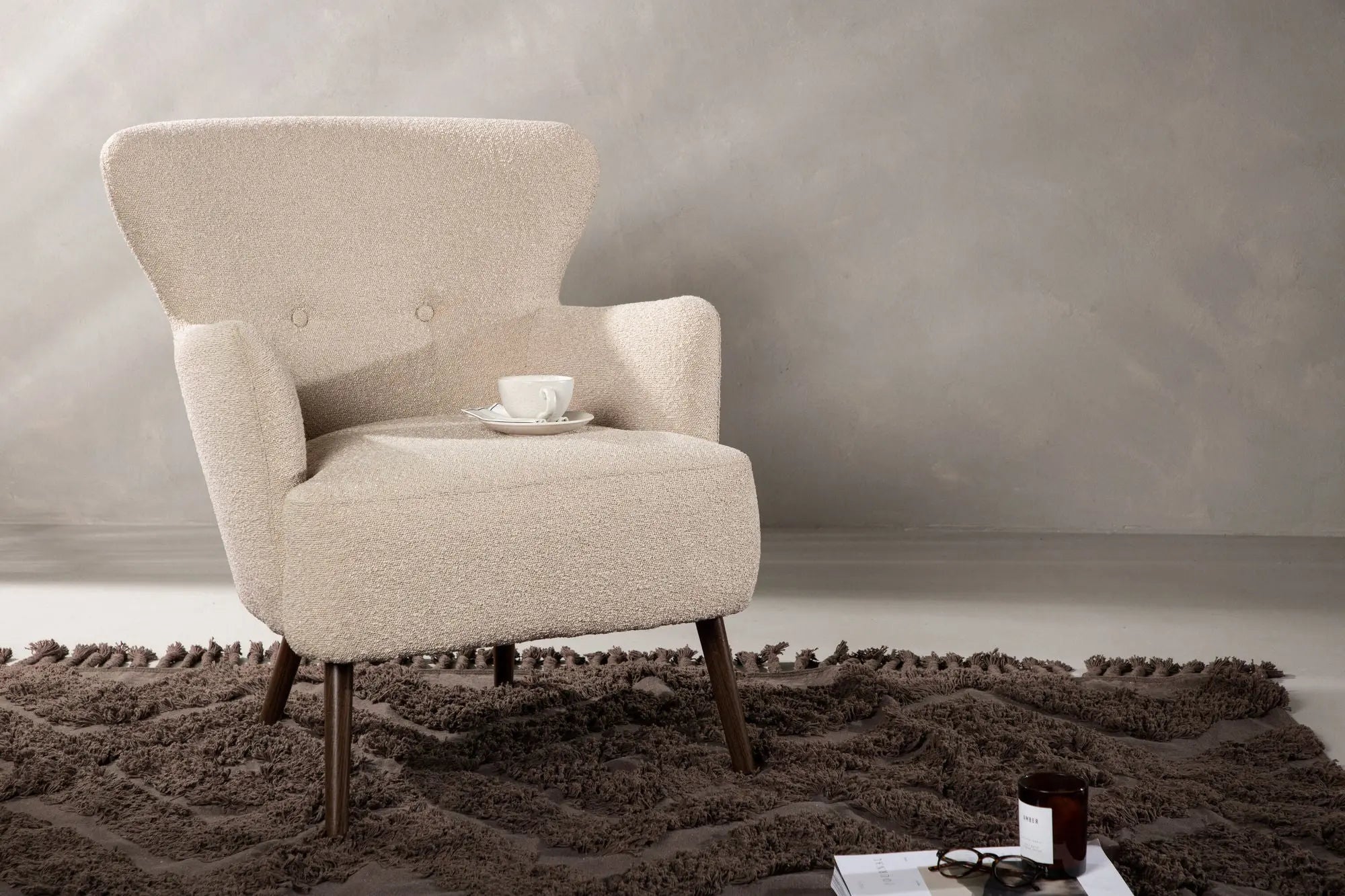 Fauteuil Lincoln - 77 x 85 x 76 - Loop