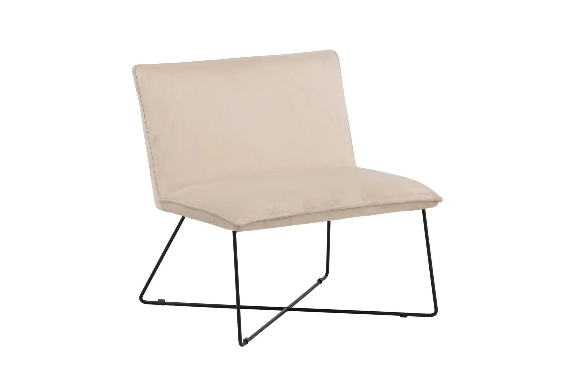 Fauteuil X - 72 x 82,5 x 61,5 - Polyester Velvet