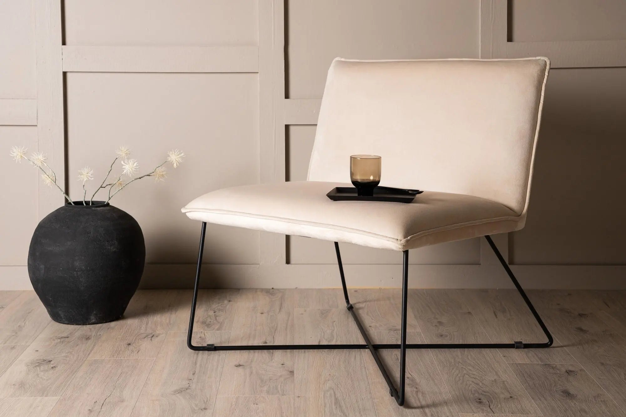 Fauteuil X - 72 x 82,5 x 61,5 - Polyester Velvet