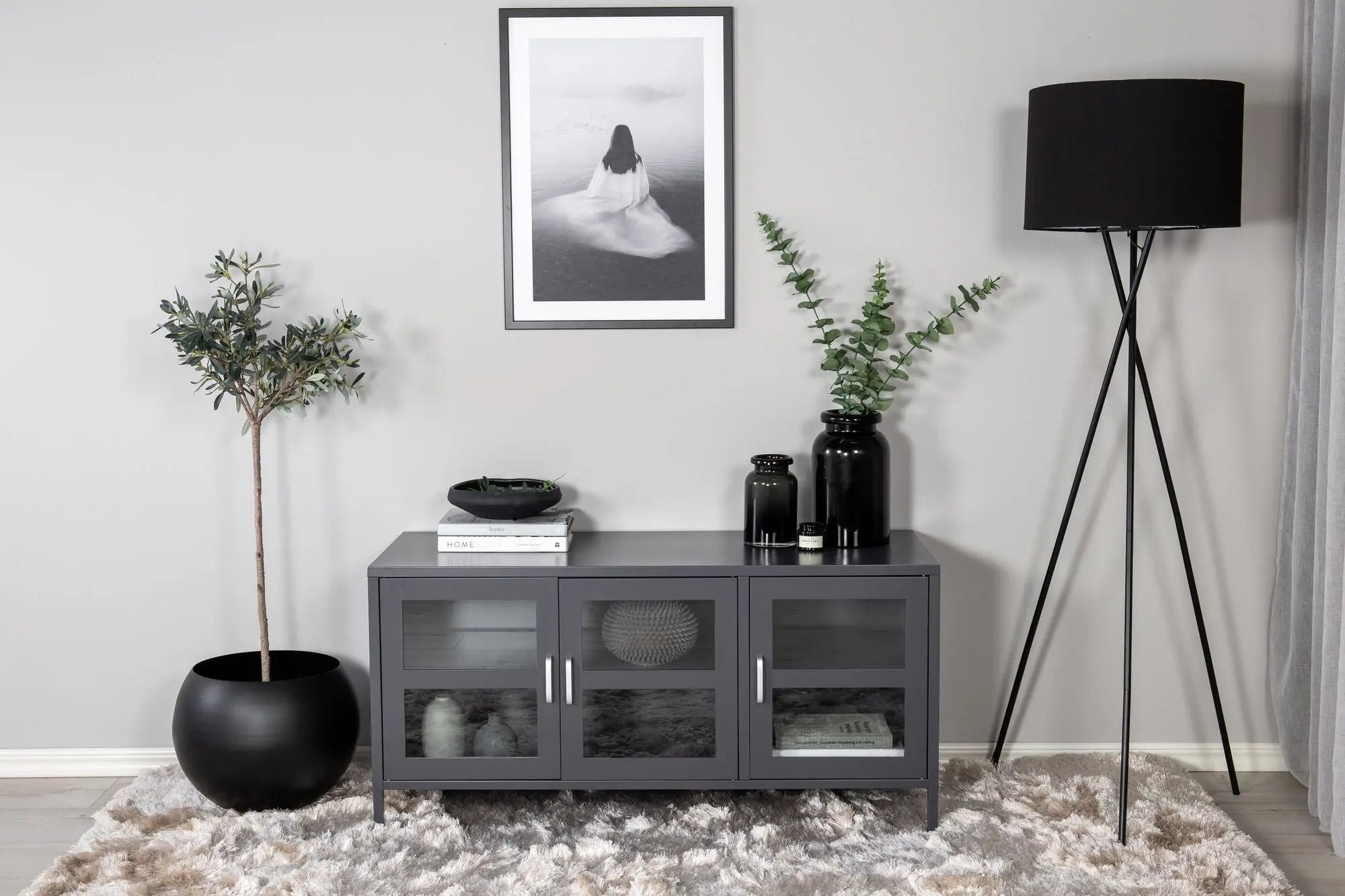 Meuble TV Acero - 120 x 58 - Acier