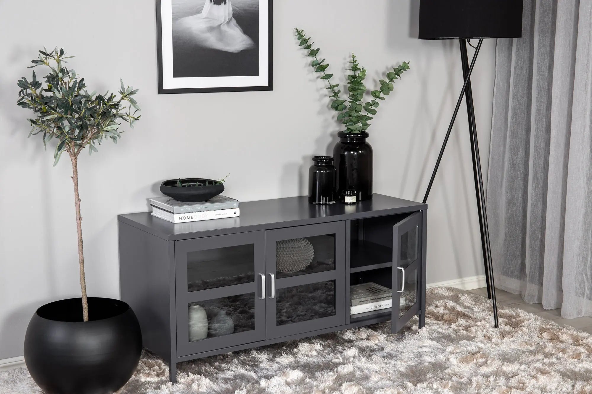 Meuble TV Acero - 120 x 58 - Acier