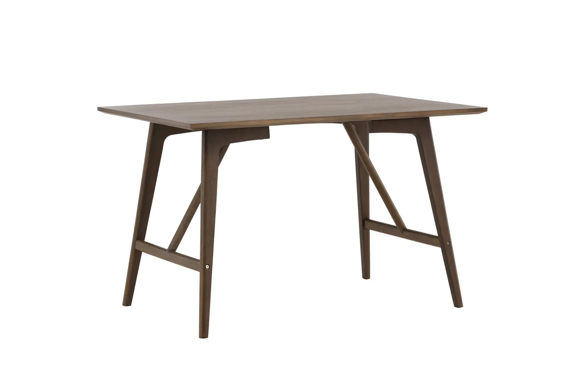 Table à à manger rectangulaire Kaseidon - 80 x 120 - Hévéas