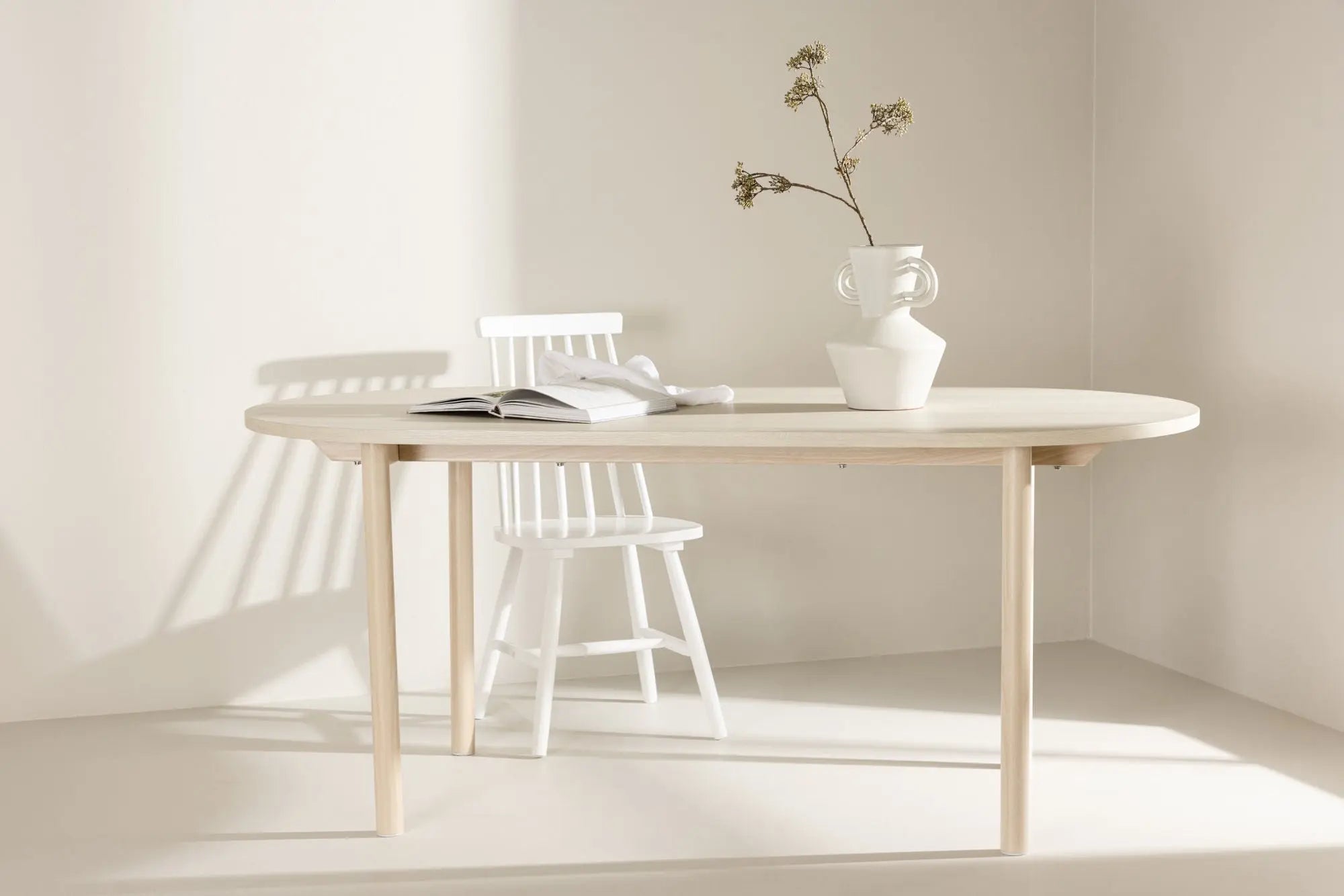 Table à manger Andy - 90 x 180 - MDF