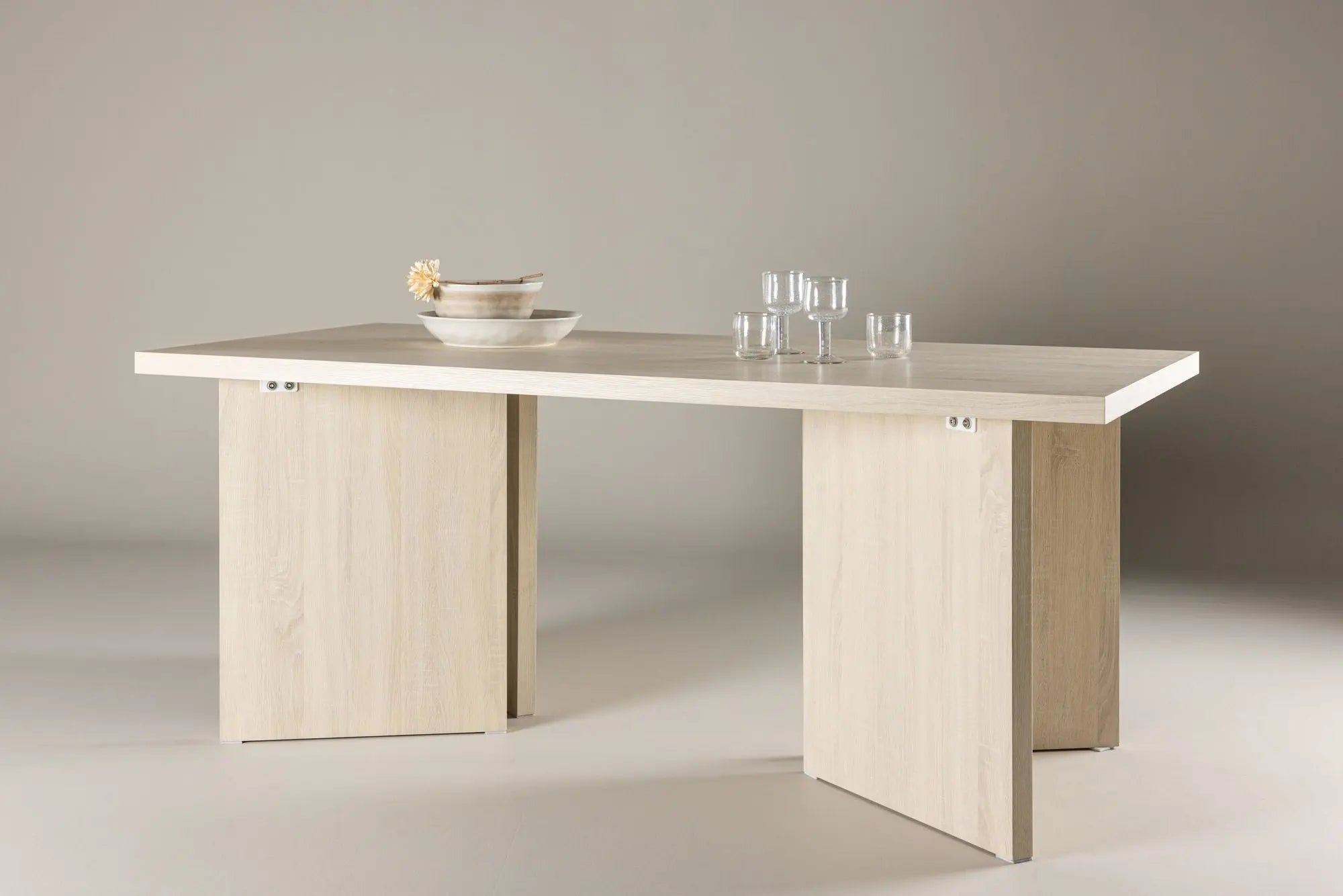 Table à manger Bassholmen - 90 x 180 - MDF