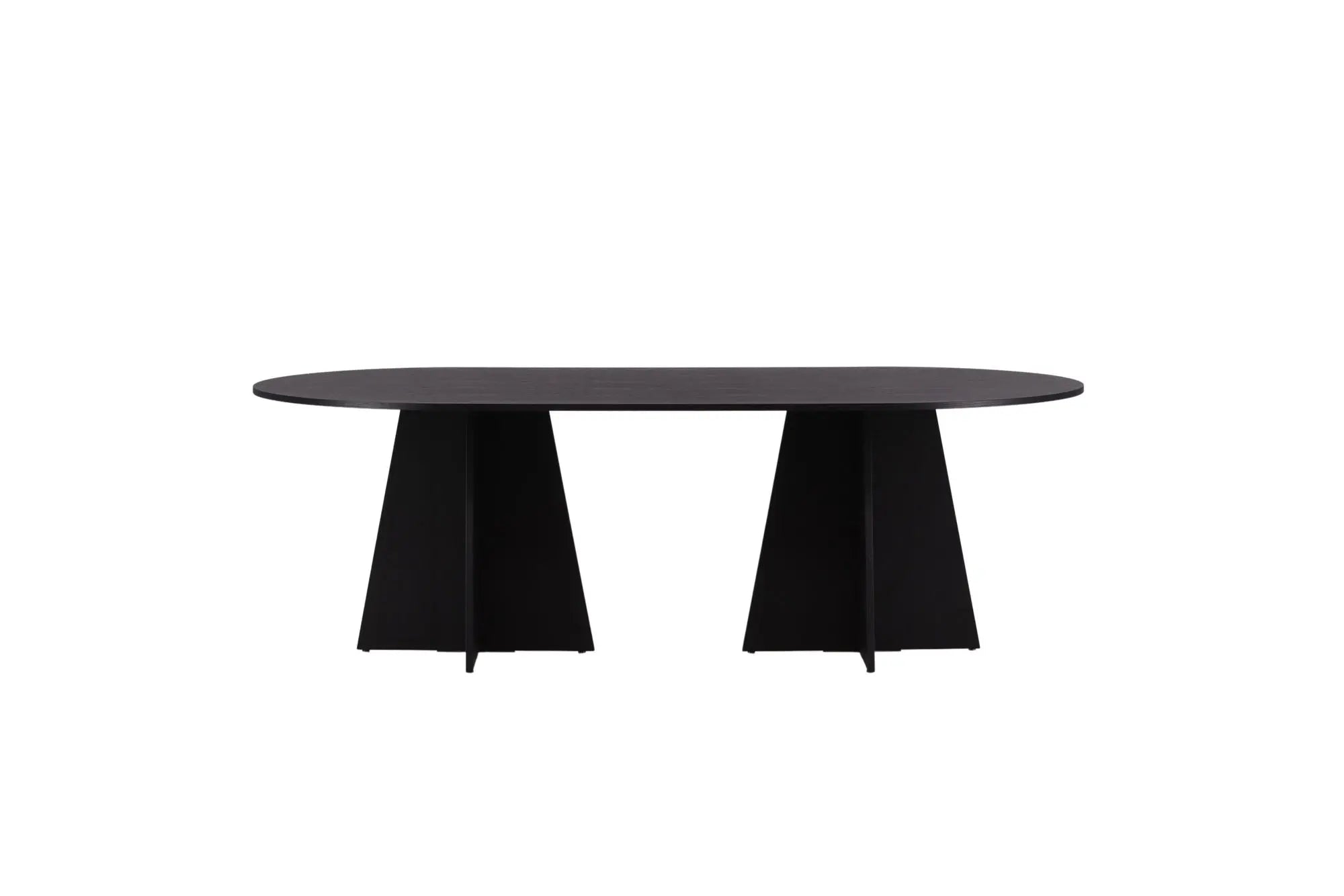 Table à manger ovale Bootcut - 115 x 230 - MDF