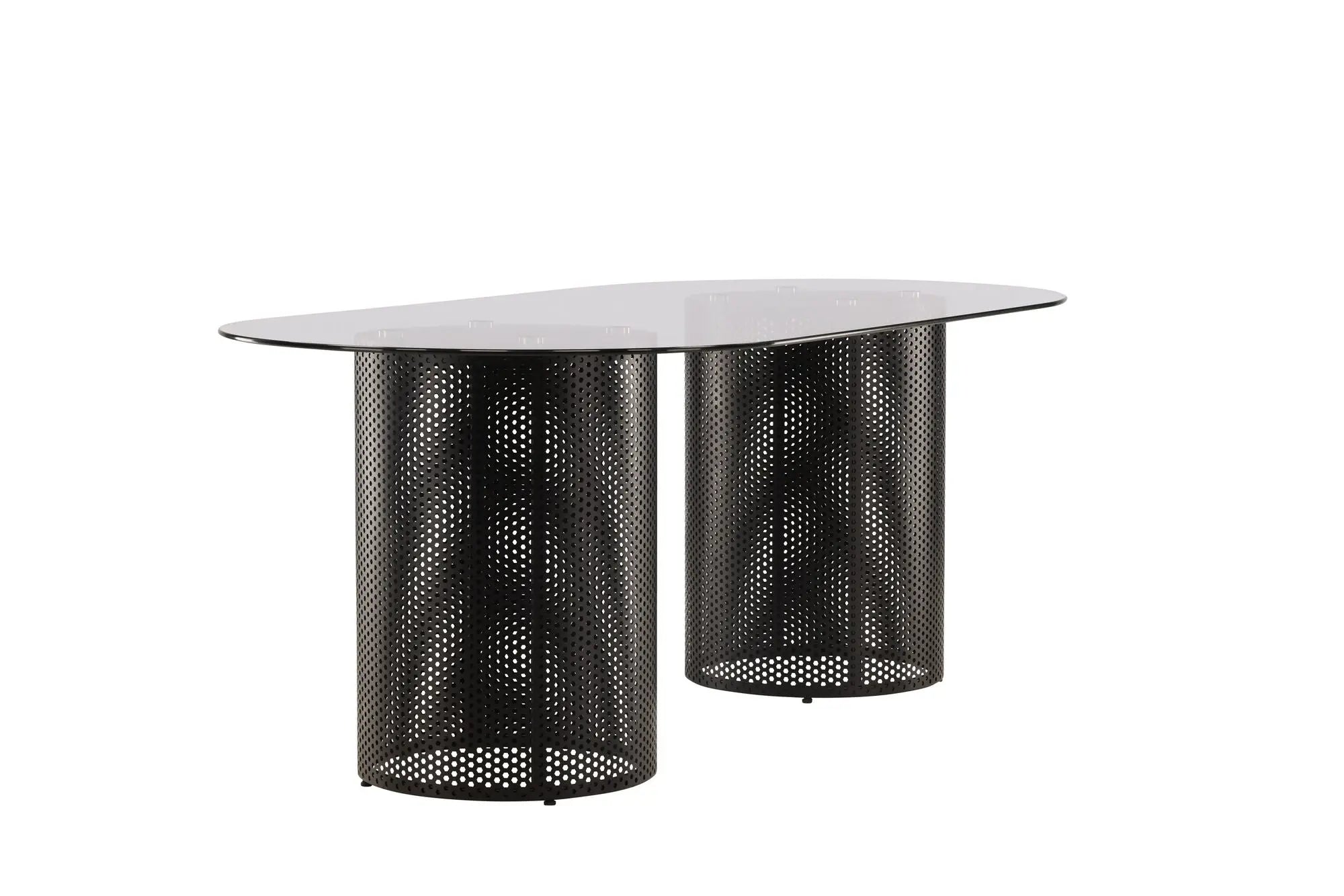 Table à manger ovale Glasgow x Josefin Lustig - 100 x 200 - Acier