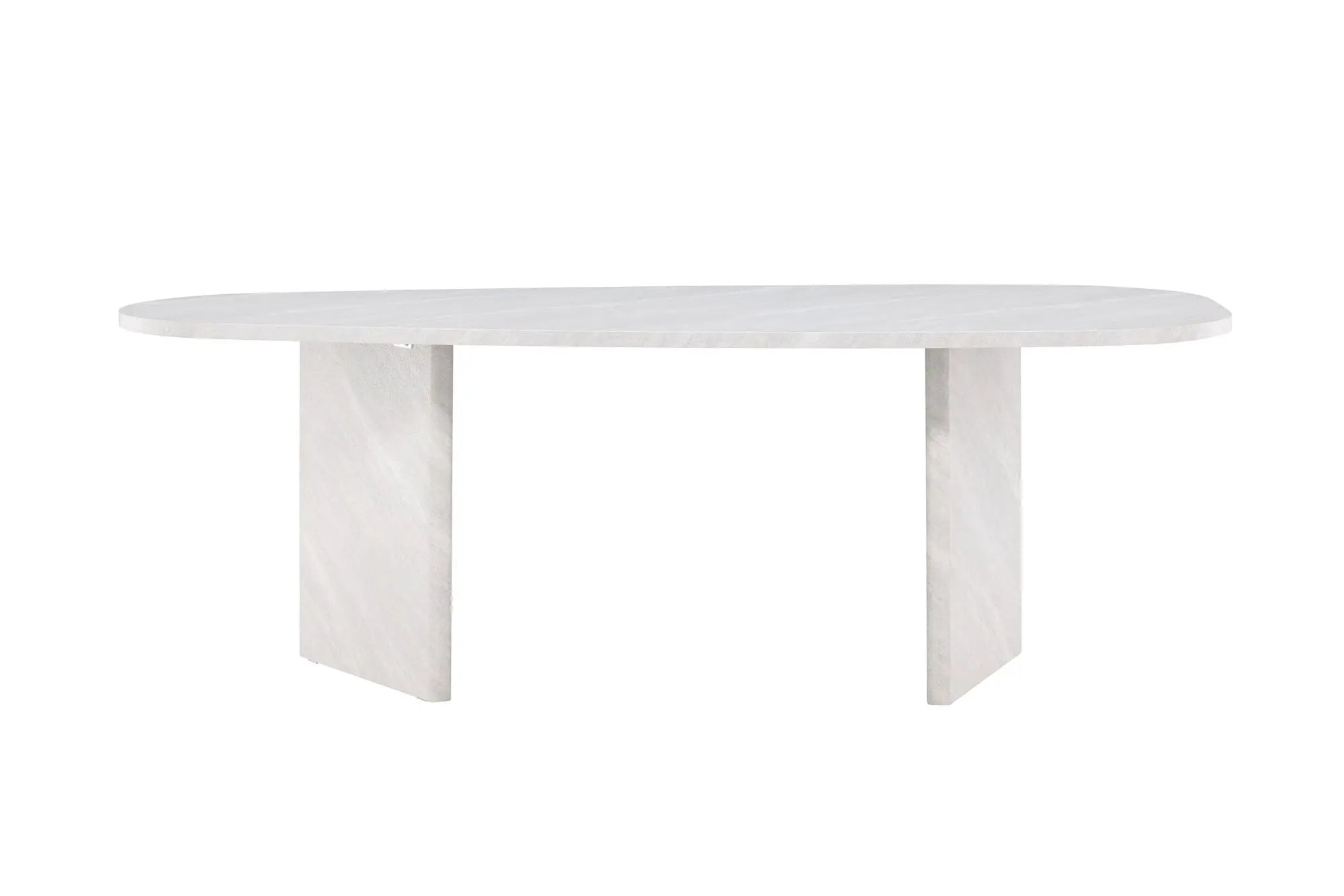 Table à manger ovale Grönvik - 100 x 220 - MDF