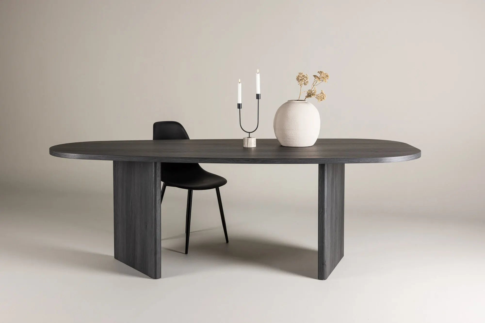Table à manger ovale Grönvik - 100 x 220 - MDF