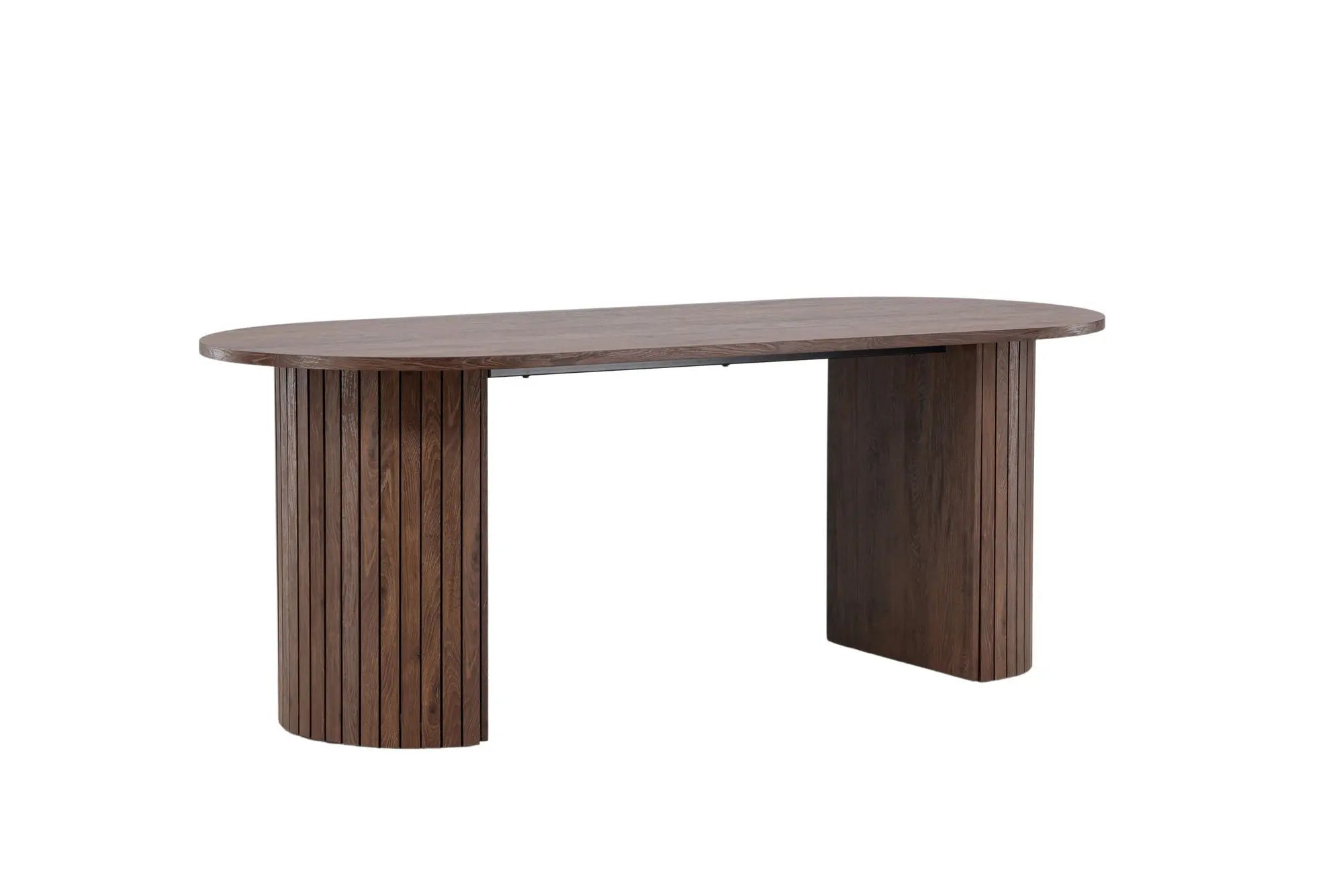 Table à manger ovale Härön - 90 x 200 - MDF