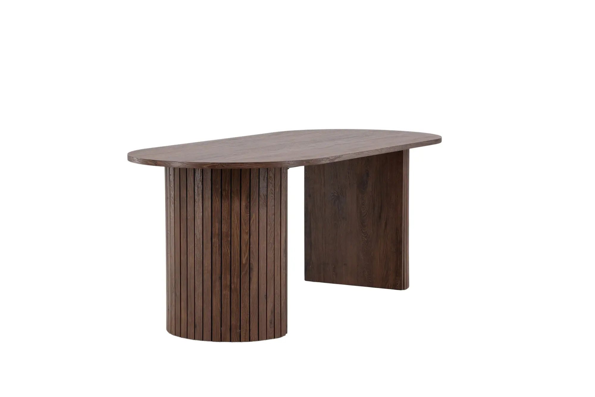 Table à manger ovale Härön - 90 x 200 - MDF
