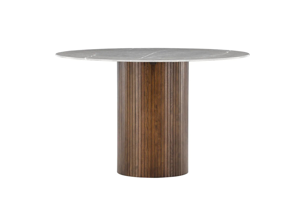 Table à manger ovale Hamneskär - ø120 - Verre