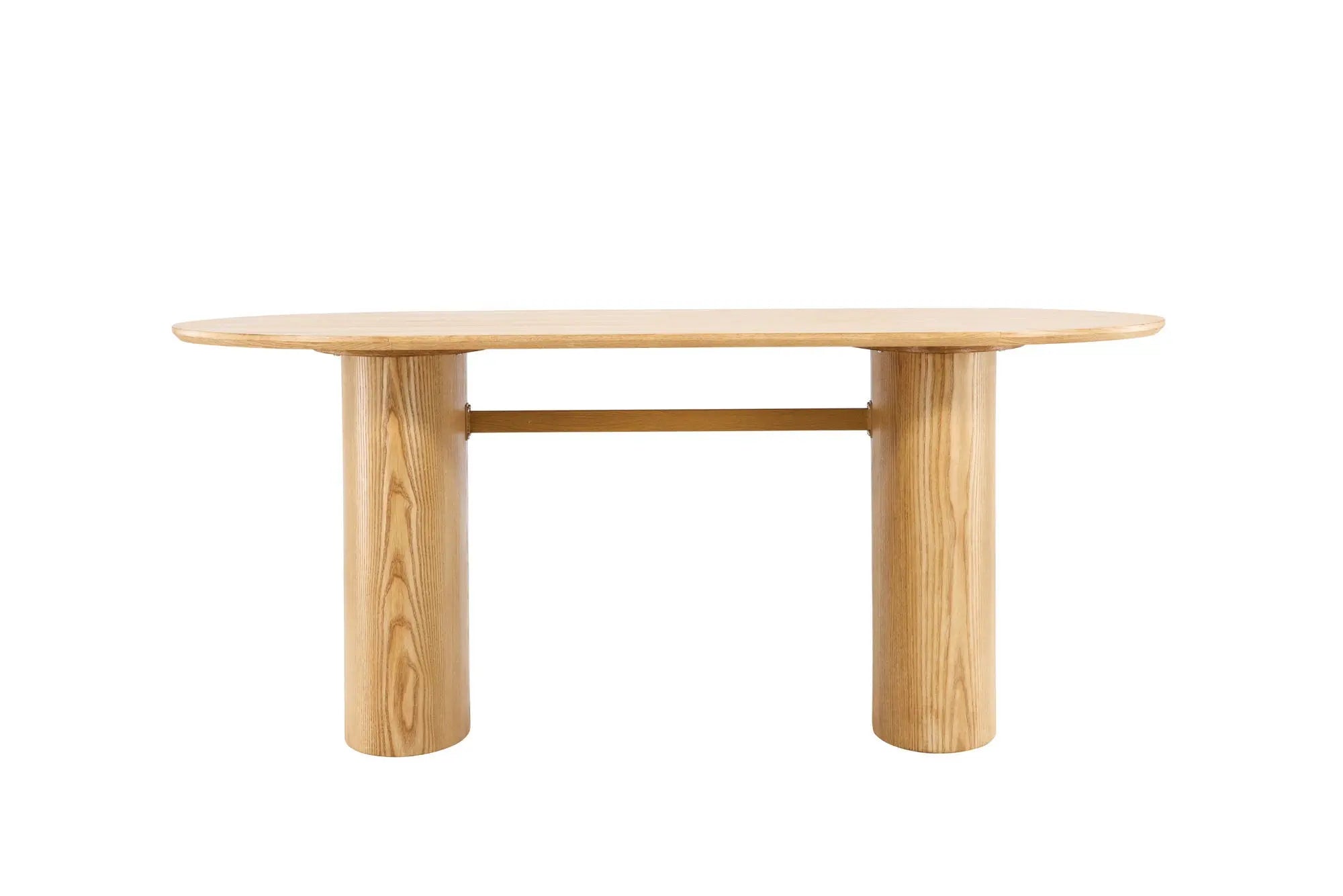 Table à manger ovale Isolde - 90 x 180 - MDF
