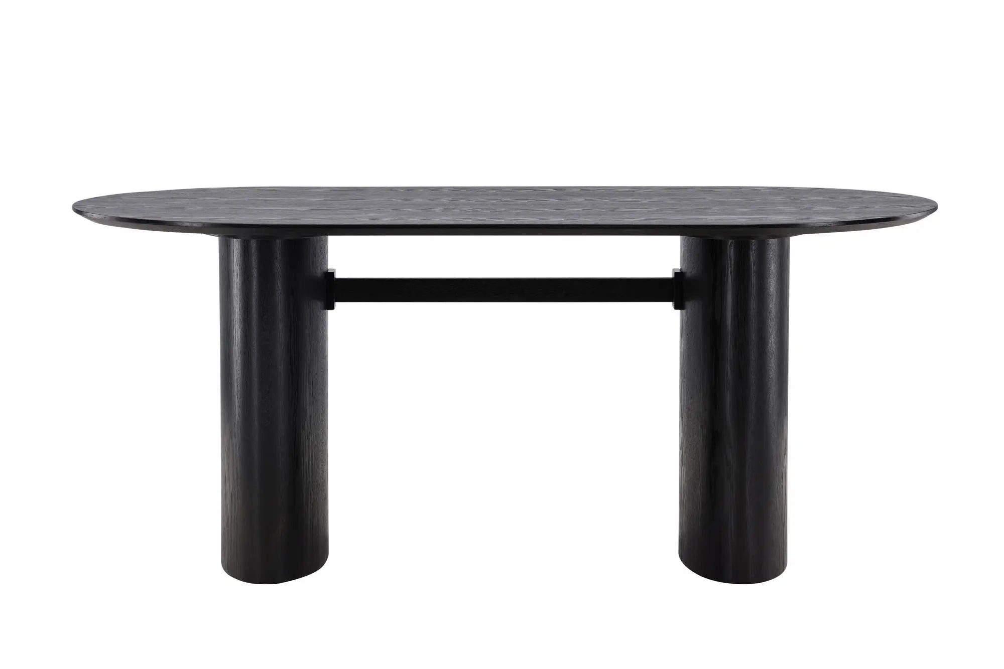 Table à manger ovale Isolde - 90 x 180 - MDF