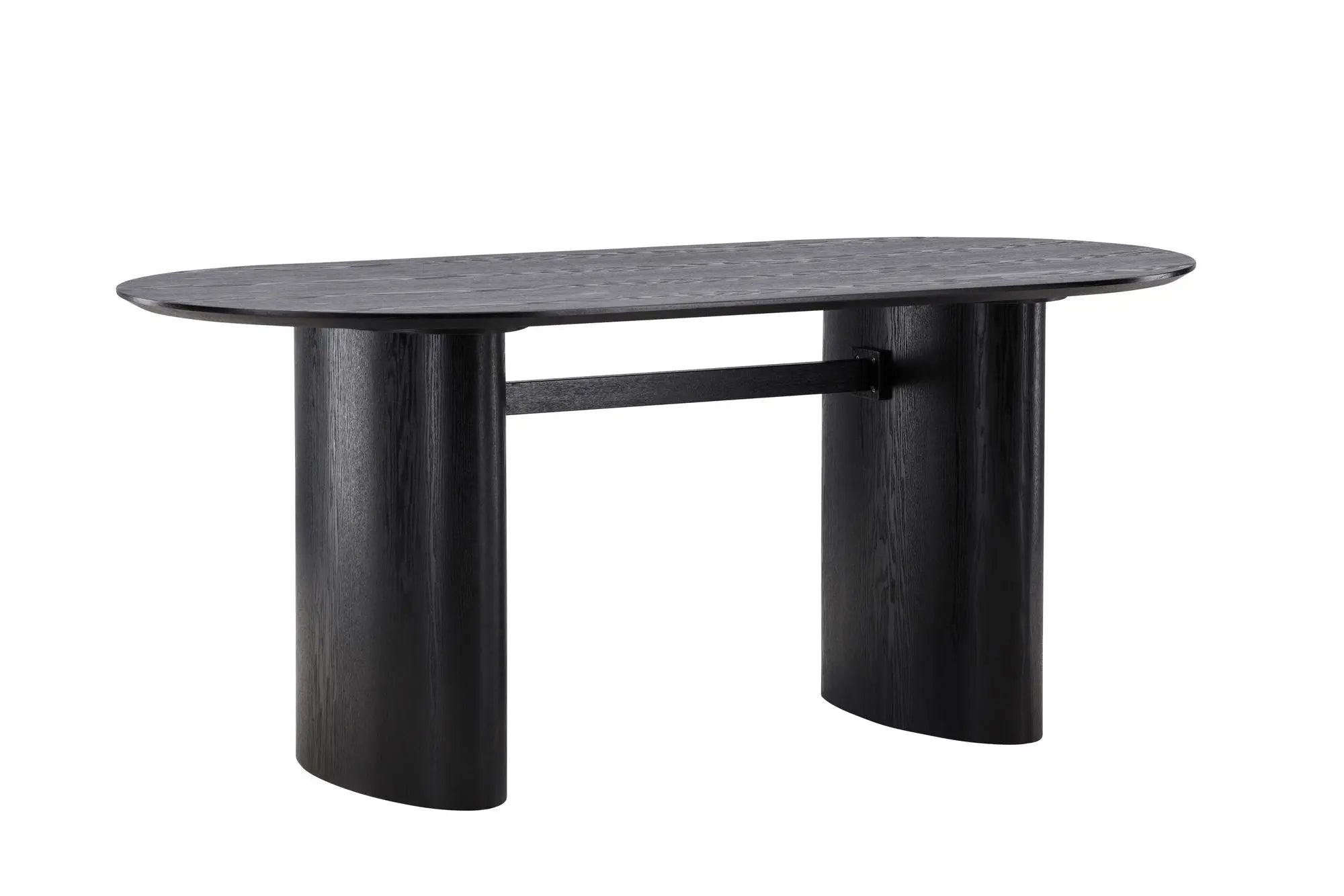 Table à manger ovale Isolde - 90 x 180 - MDF