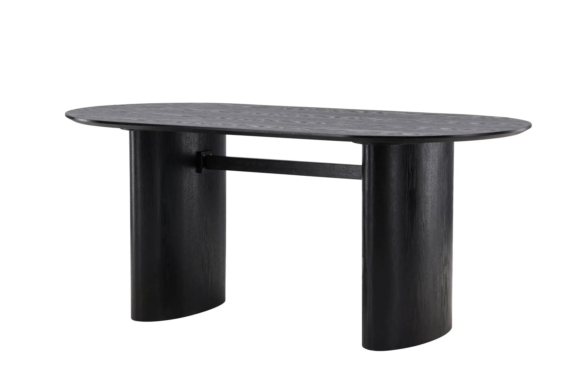 Table à manger ovale Isolde - 90 x 180 - MDF
