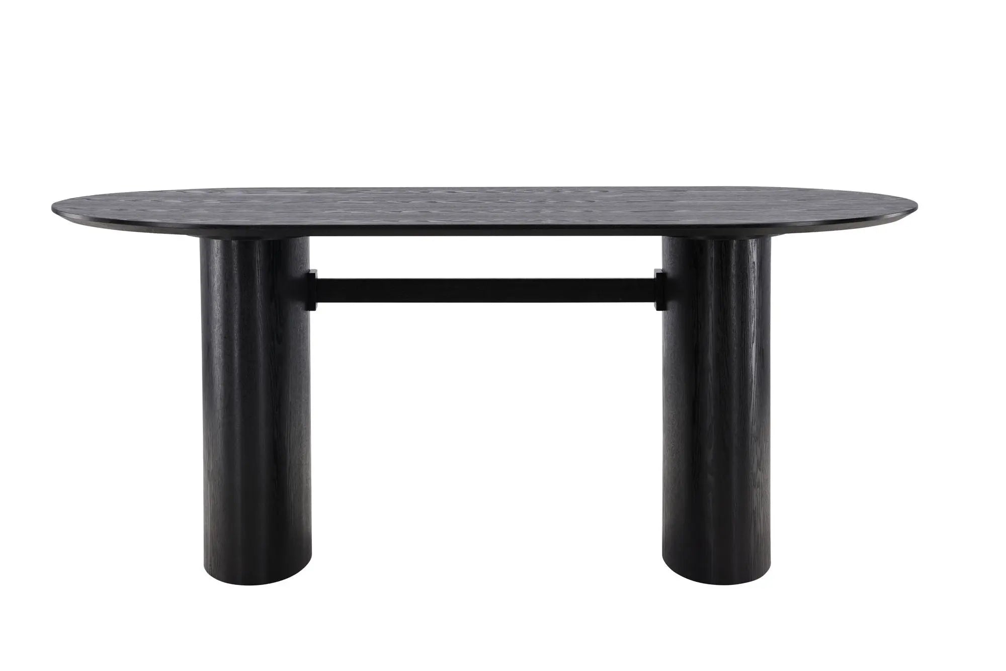 Table à manger ovale Isolde - 90 x 180 - MDF