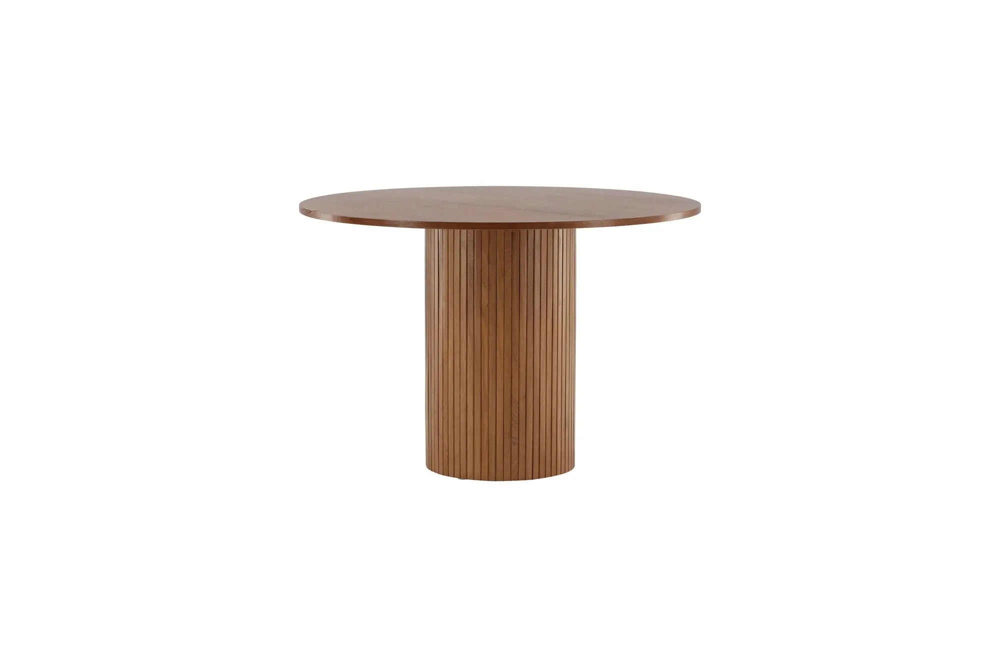 Table à manger ronde Bianca - ø110 - Facettes