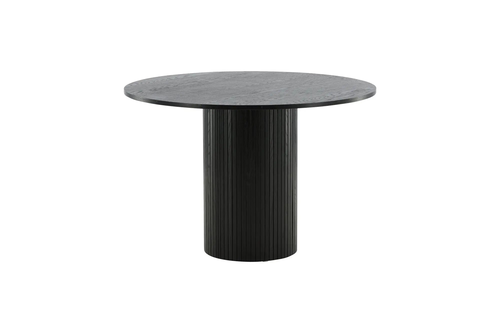Table à manger ronde Bianca - ø110 - Facettes