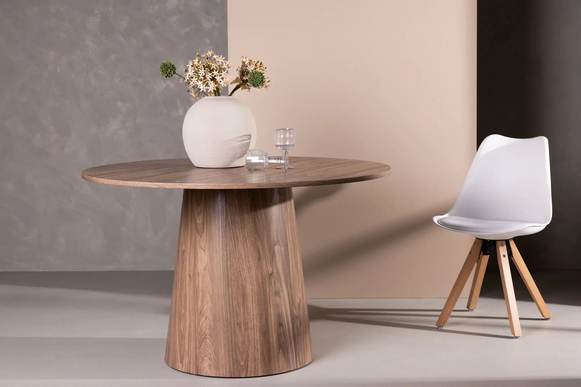 Table à manger ronde Lanzo - ø120 - MDF