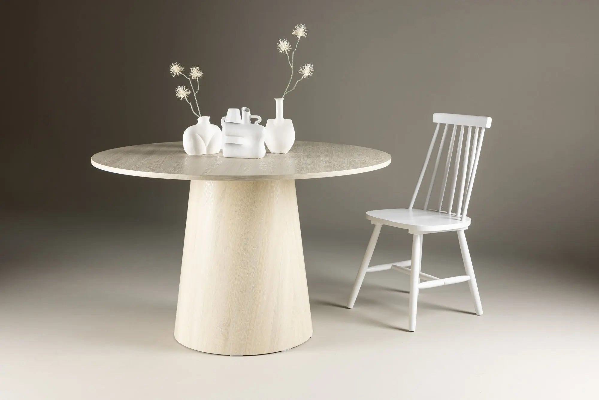 Table à manger ronde Lanzo - ø120 - MDF