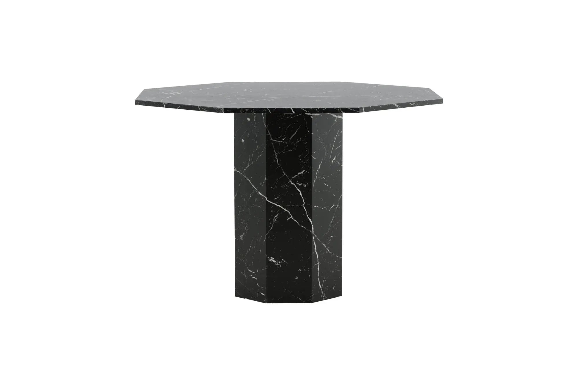 Table à manger ronde Marbs - ø110 - Stratifié de papier