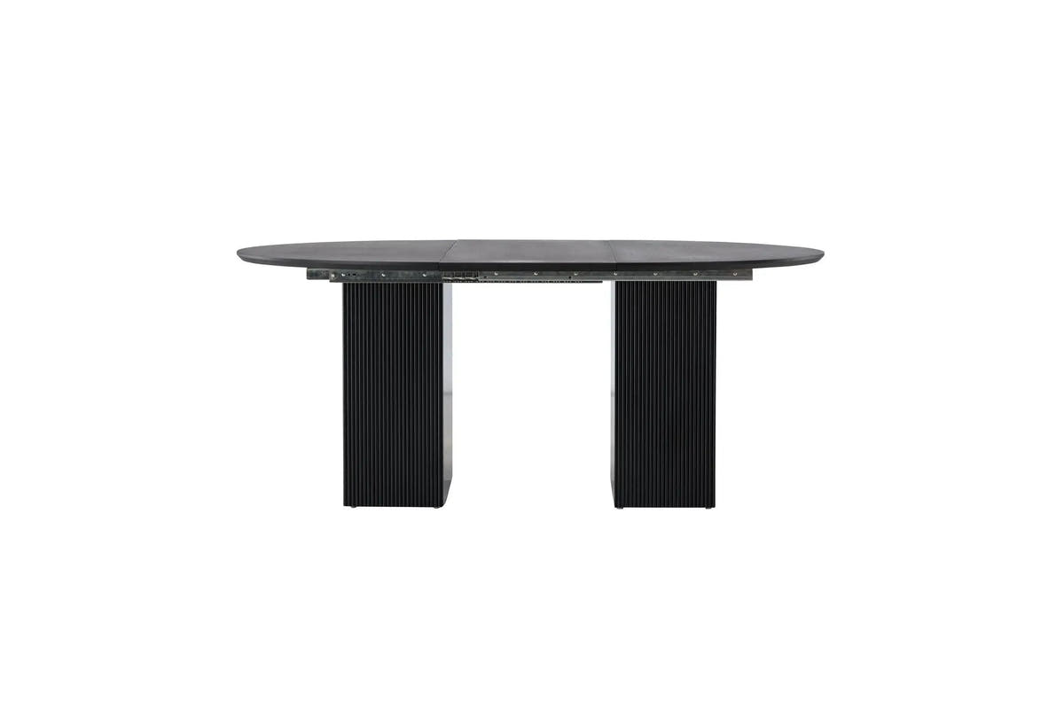 Table à manger ronde Matilda - Noir