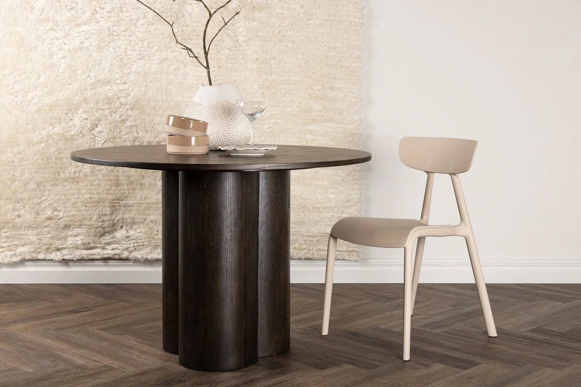 Table à manger ronde Olivia - ø110 - MDF