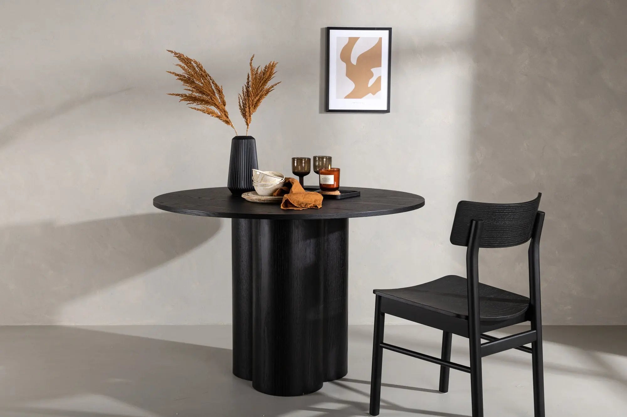 Table à manger ronde Olivia - ø110 - MDF