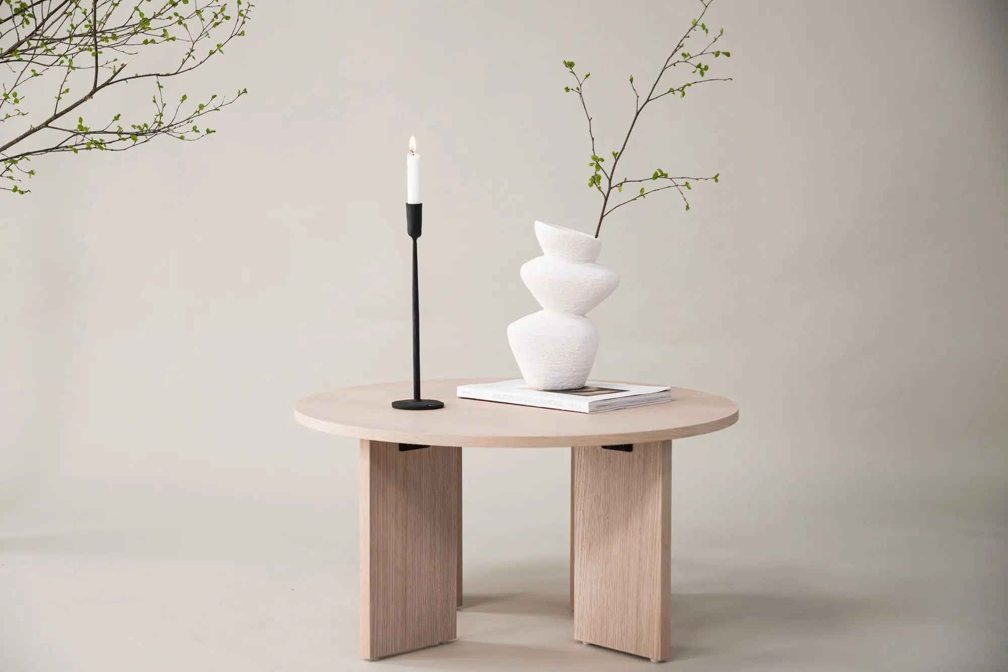 Table basse Askerön - ø80 - MDF