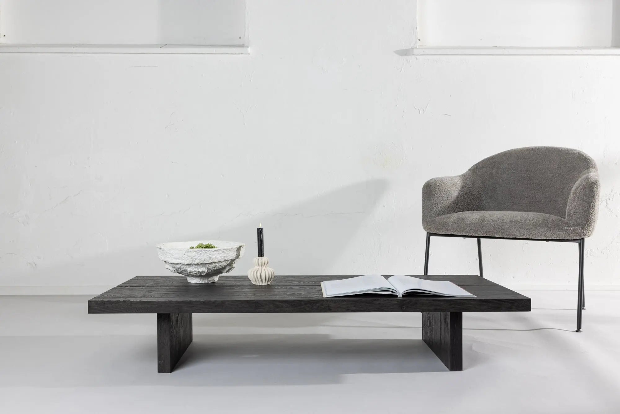 Table basse Lancaster - 60 x 140 - MDF