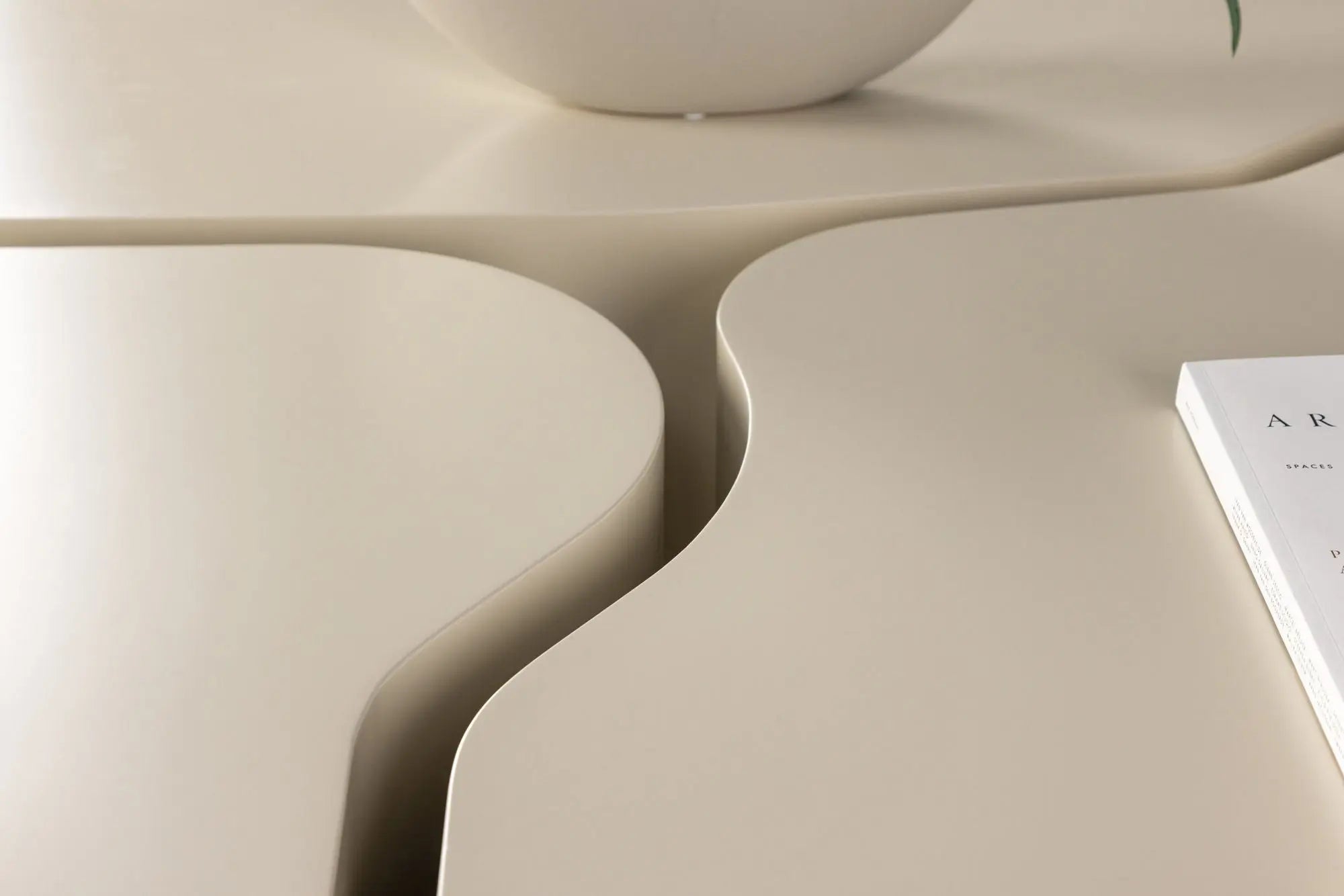 Table basse Nordland - Table 1: 95x70, Table 2: 74x60, Table 3: 40x40 - MDF