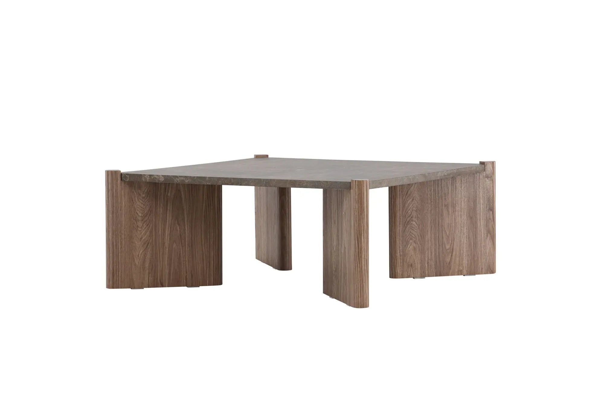 Table basse Rogaland - 100 x 100 - MDF