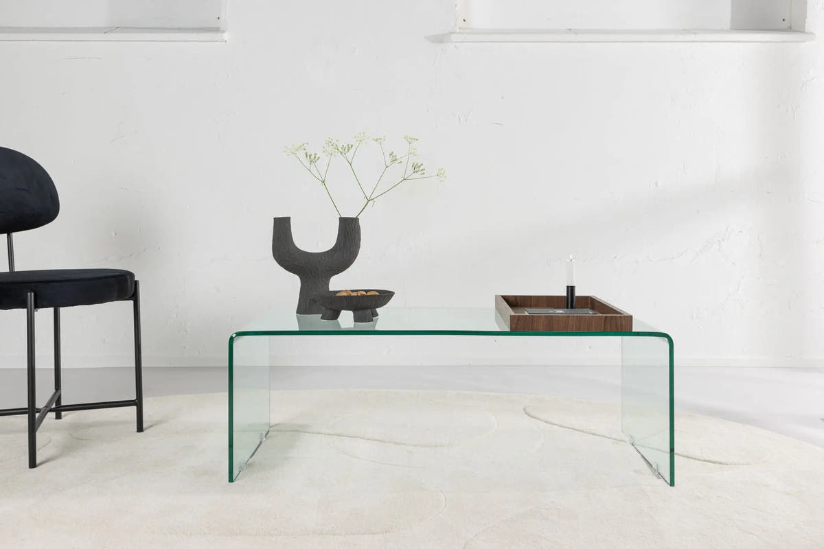 Table basse Telemark - 50 x 110 - Verre