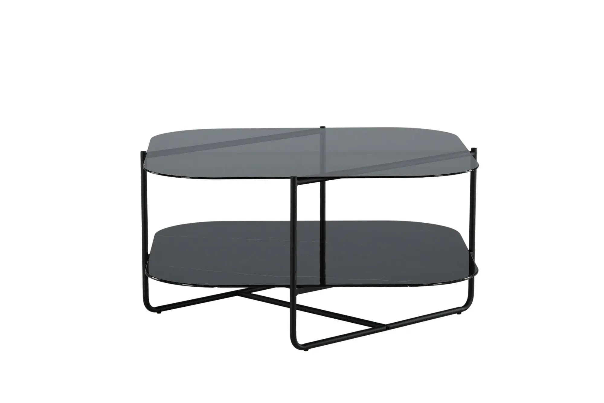 Table basse Un - 45 x 85 x 85 - Verre