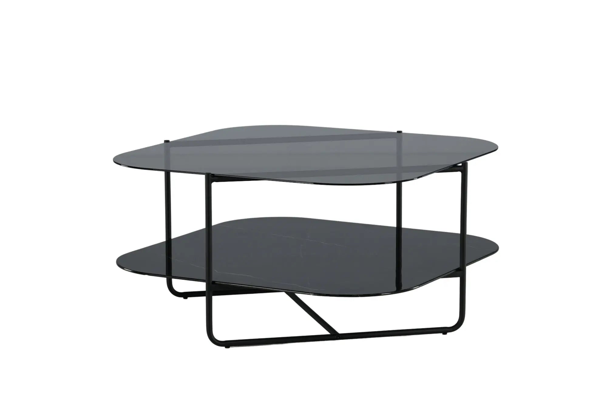 Table basse Un - 45 x 85 x 85 - Verre