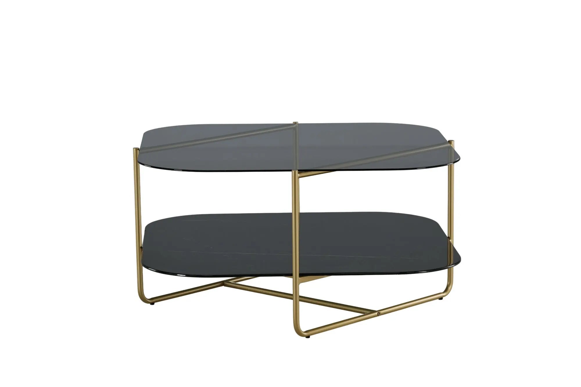 Table basse Un - 45 x 85 x 85 - Verre