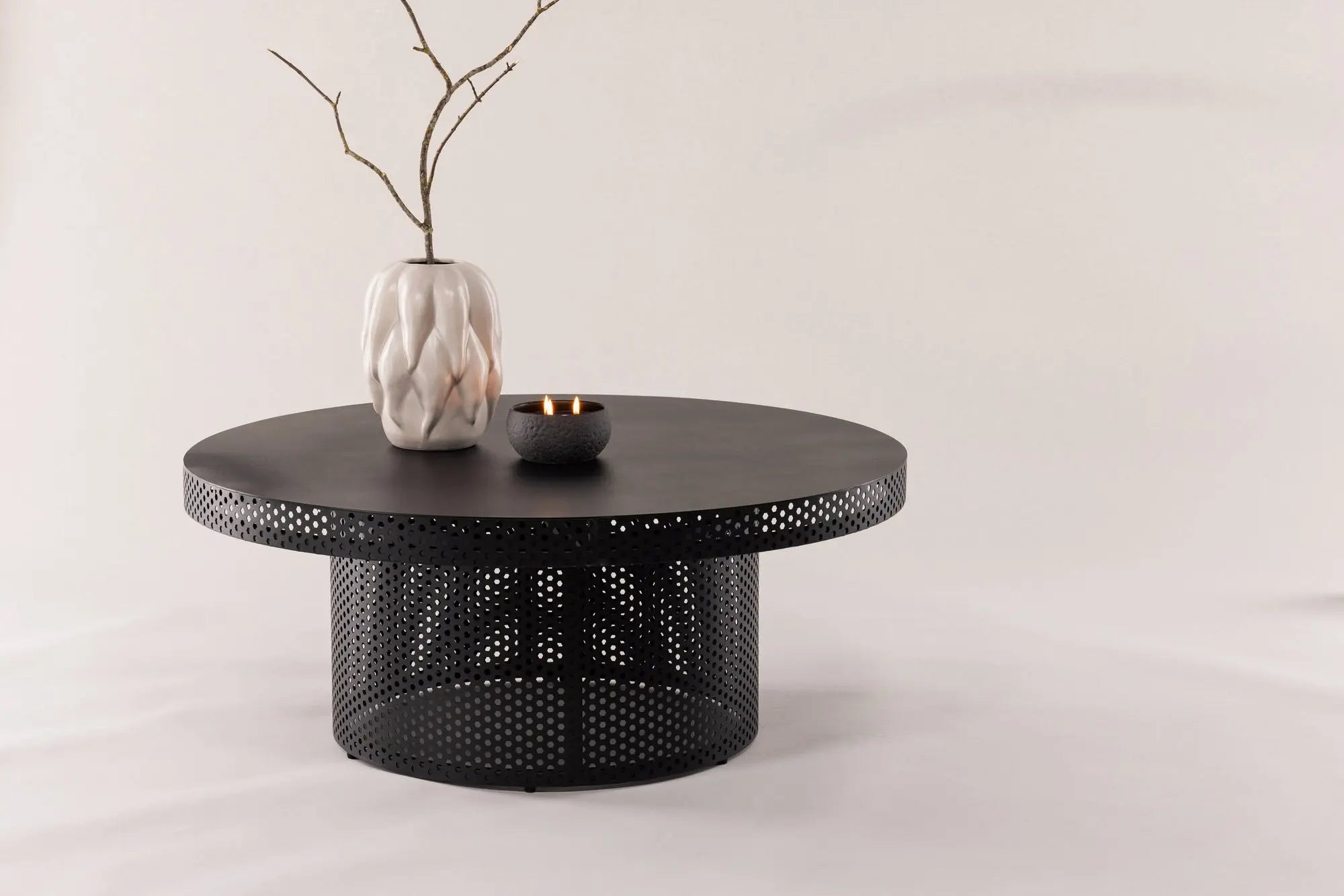 Table basse West End x Josefin Lustig - ø100 - Acier