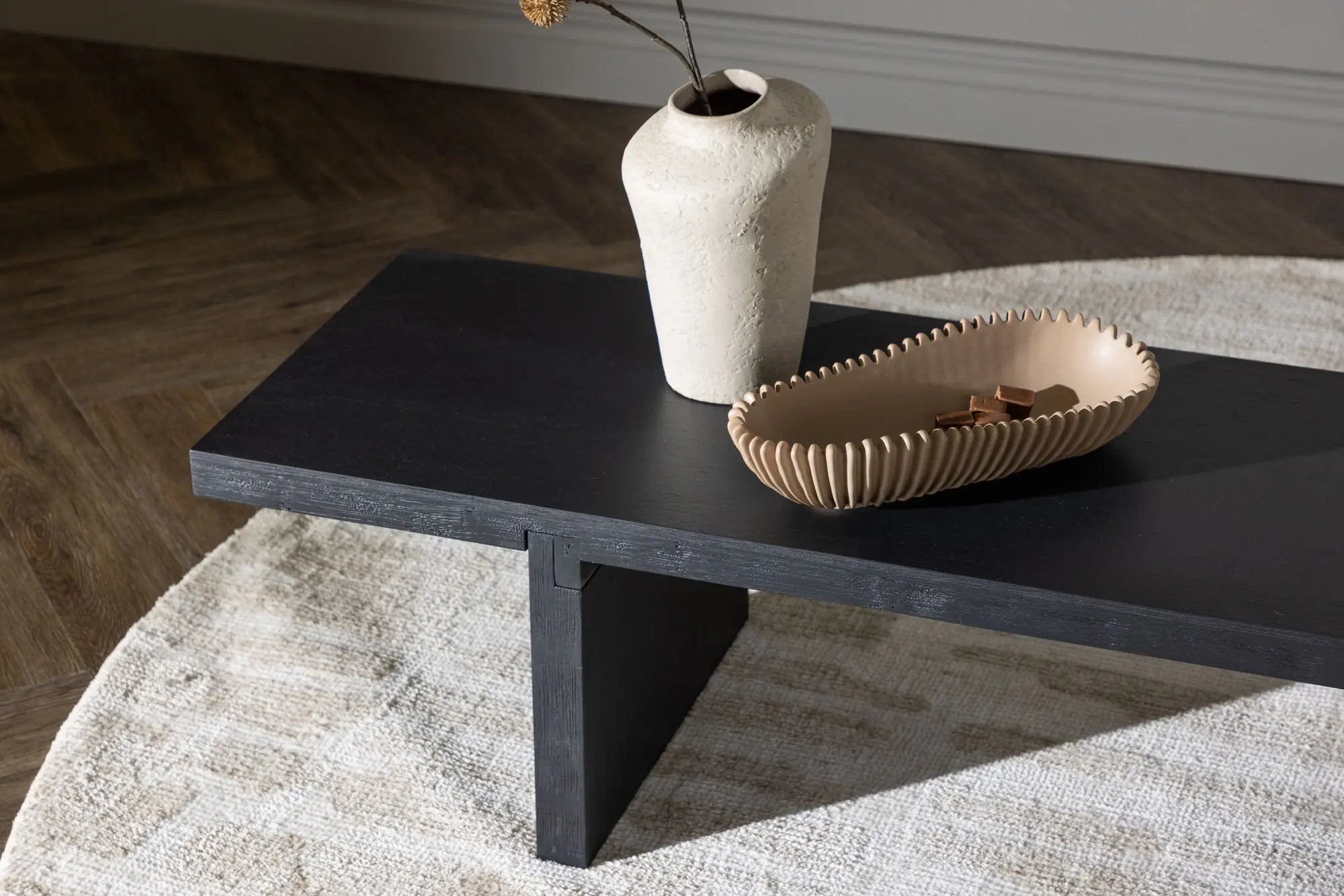 Table basse Yakunik - 38 x 120 - Hévéas