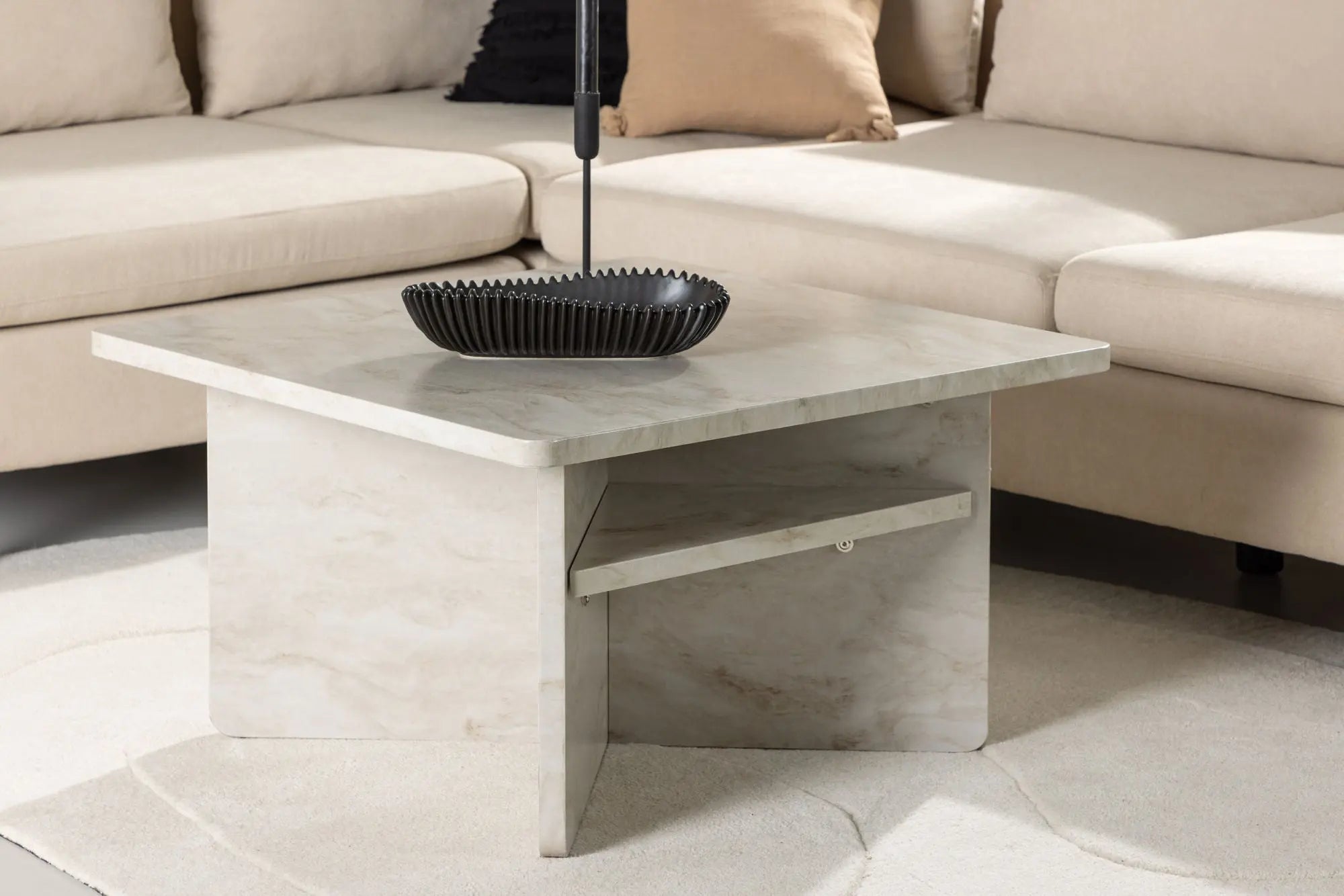 Table basse Ålesund - 75 x 75 - MDF